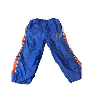 Vintage Sz 3T 90s NCAA Florida Gators Windbreaker Pants Track Blue Orange